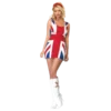 Rubber Johnnies Womens Costumes Union Jack Dress Costume