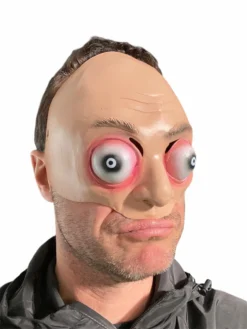 Rubber Johnnies Half Face Masks Bug Eyes Half Face Mask