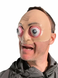 Rubber Johnnies Half Face Masks Bug Eyes Half Face Mask