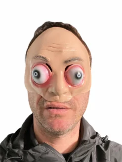 Rubber Johnnies Half Face Masks Bug Eyes Half Face Mask