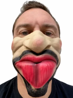 Rubber Johnnies Half Face Masks Busta Lip Half Face Mask