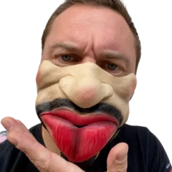 Rubber Johnnies Half Face Masks Busta Lip Half Face Mask