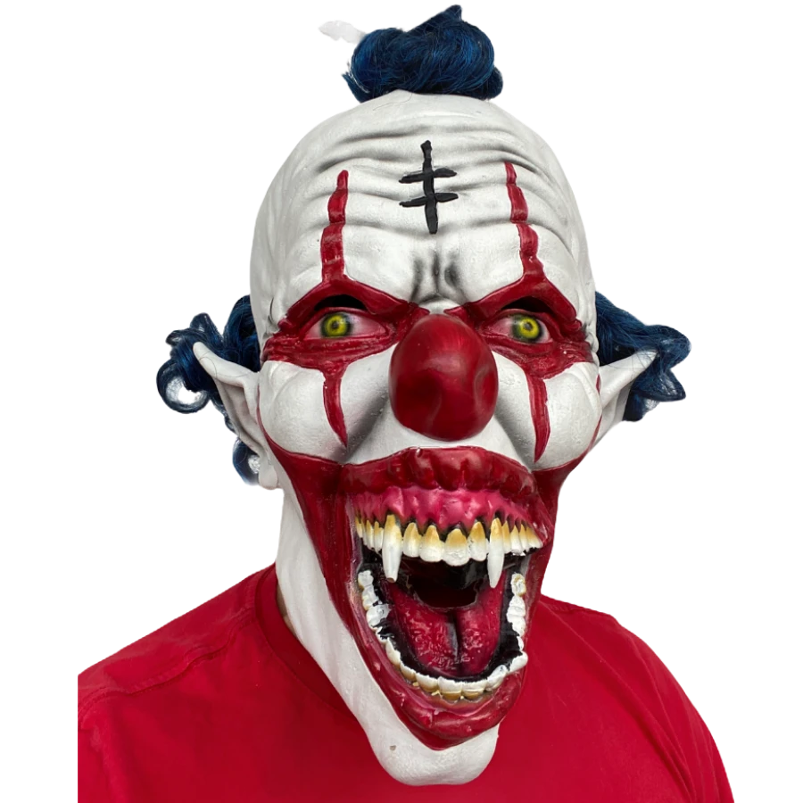 Rubber Johnnies Camp Blood Clown Mask Horror Masks 3 Rubber Johnnies Camp Blood Clown Mask Horror Masks