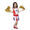 Rubber Johnnies Girls Cheerleader Fancy Dress Costume Girls Costumes