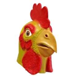 Rubber Johnnies Chicken Mask Animal Masks