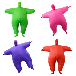 Rubber Johnnies Kids Inflatable Fat Suit, Blow Up Sumo