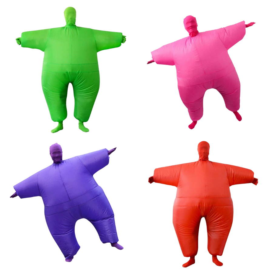 Rubber Johnnies Kids Inflatable Fat Suit, Blow Up Sumo 3 Rubber Johnnies Kids Inflatable Fat Suit, Blow Up Sumo