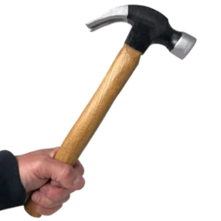 Rubber Johnnies Movie Props Claw Hammer