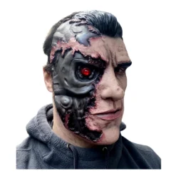 Rubber Johnnies Arnold Schwarzenegger Cyborg Face Mask.