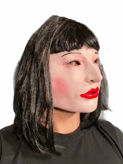 Rubber Johnnies White Female 'DEMI' Lady Doll Mask Masks