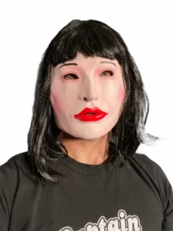 Rubber Johnnies White Female 'DEMI' Lady Doll Mask Masks