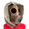 Rubber Johnnies Horror Masks Gas Mask With Goggles & Hood