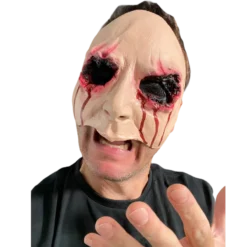 Rubber Johnnies Bloody Gouged Out Eyes Face Mask