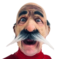 Rubber Johnnies Masks Old Man 'GIUSEPPE' Mask