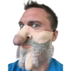 Rubber Johnnies Gramps Dick Half Mask Half Face Masks