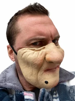 Rubber Johnnies Grumpy Granny Half Mask