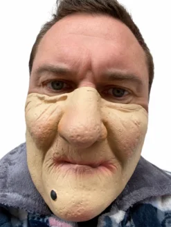 Rubber Johnnies Grumpy Granny Half Mask