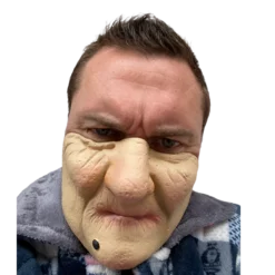 Rubber Johnnies Grumpy Granny Half Mask