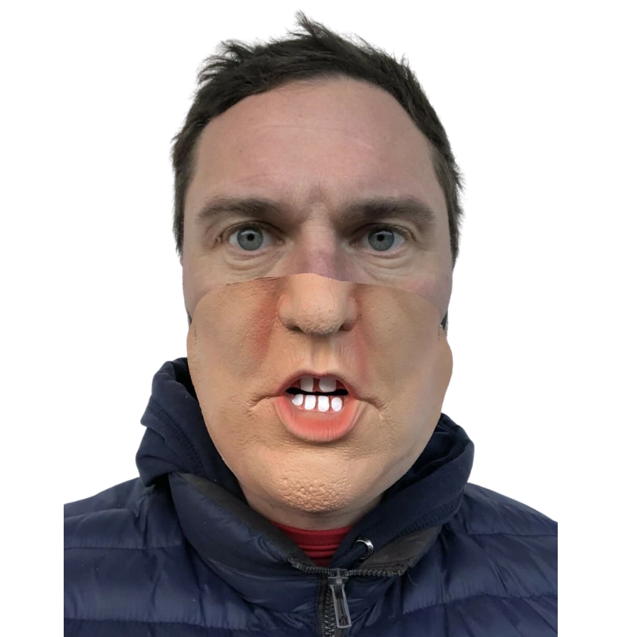 Rubber Johnnies Half Face Masks Trump Half Mask 3 Rubber Johnnies Half Face Masks Trump Half Mask