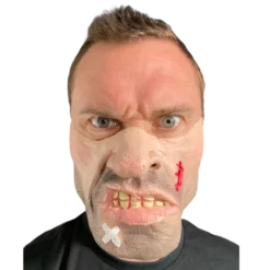 Rubber Johnnies Half Face Masks Hard Man 'Thug' Half Face Mask