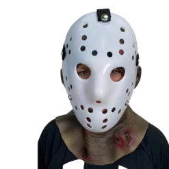Rubber Johnnies Teen Jason Rotten Bloody Hood Mask. Kids Masks
