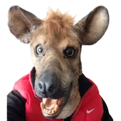 Rubber Johnnies Hyena Mask Animal Masks