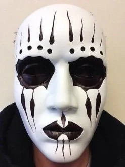 Rubber Johnnies Joey Jordison Heavy Metal Drummer Resin Mask Horror Masks