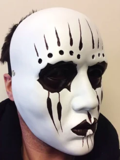 Rubber Johnnies Joey Jordison Heavy Metal Drummer Resin Mask Horror Masks