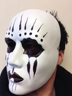 Rubber Johnnies Joey Jordison Heavy Metal Drummer Resin Mask Horror Masks