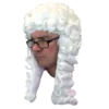 Rubber Johnnies Lord Chief Justice Wig Accessories