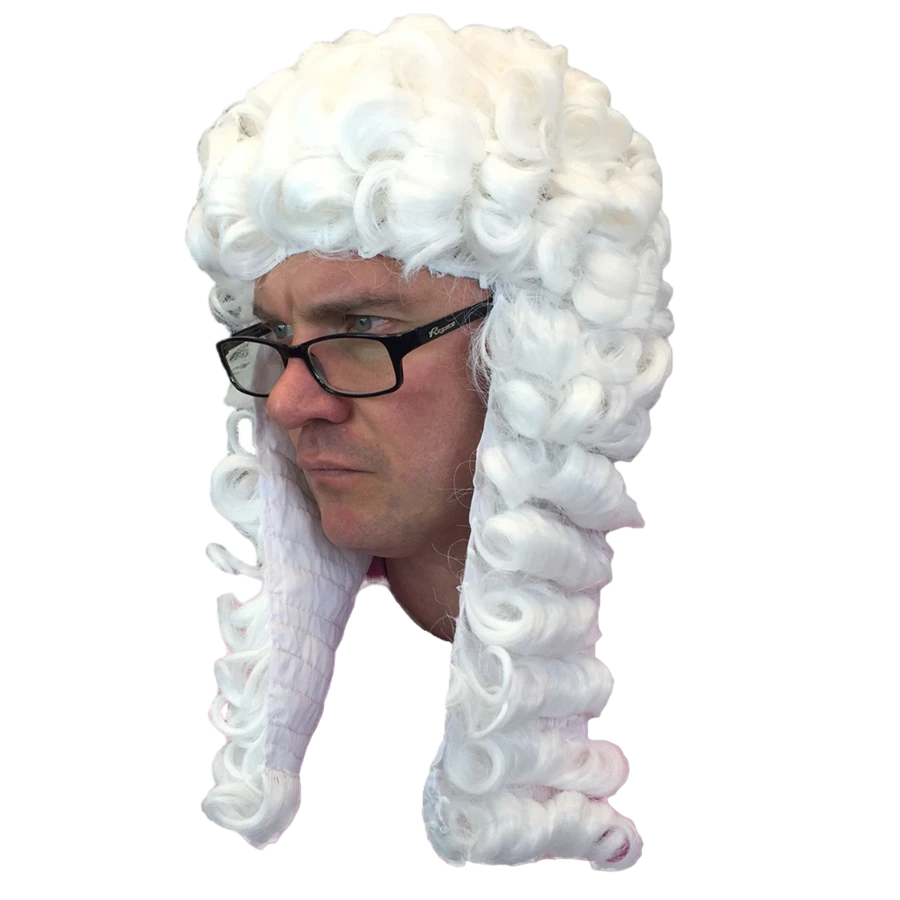 Rubber Johnnies Lord Chief Justice Wig Accessories 3 Rubber Johnnies Lord Chief Justice Wig Accessories