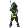 Rubber Johnnies Green Cobra Dragon Ninja Costume Boys Costumes