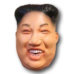 Rubber Johnnies Laughing Kim Jong Mask People Masks