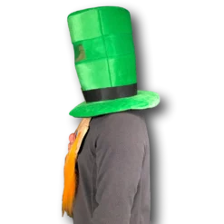Rubber Johnnies St Patricks Day St. Patricks Day Ireland Top Hat & Mask