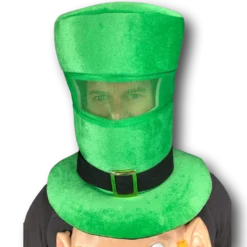 Rubber Johnnies St Patricks Day St. Patricks Day Ireland Top Hat & Mask