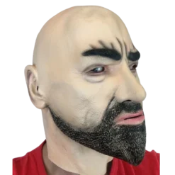 Rubber Johnnies Masks White Male 'Luther' Hard Man Mask.