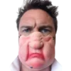 Rubber Johnnies Mole Chin Half Mask