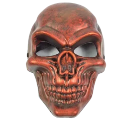 Rubber Johnnies Kids Plastic Skull Masks