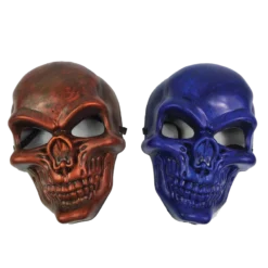 Rubber Johnnies Kids Plastic Skull Masks