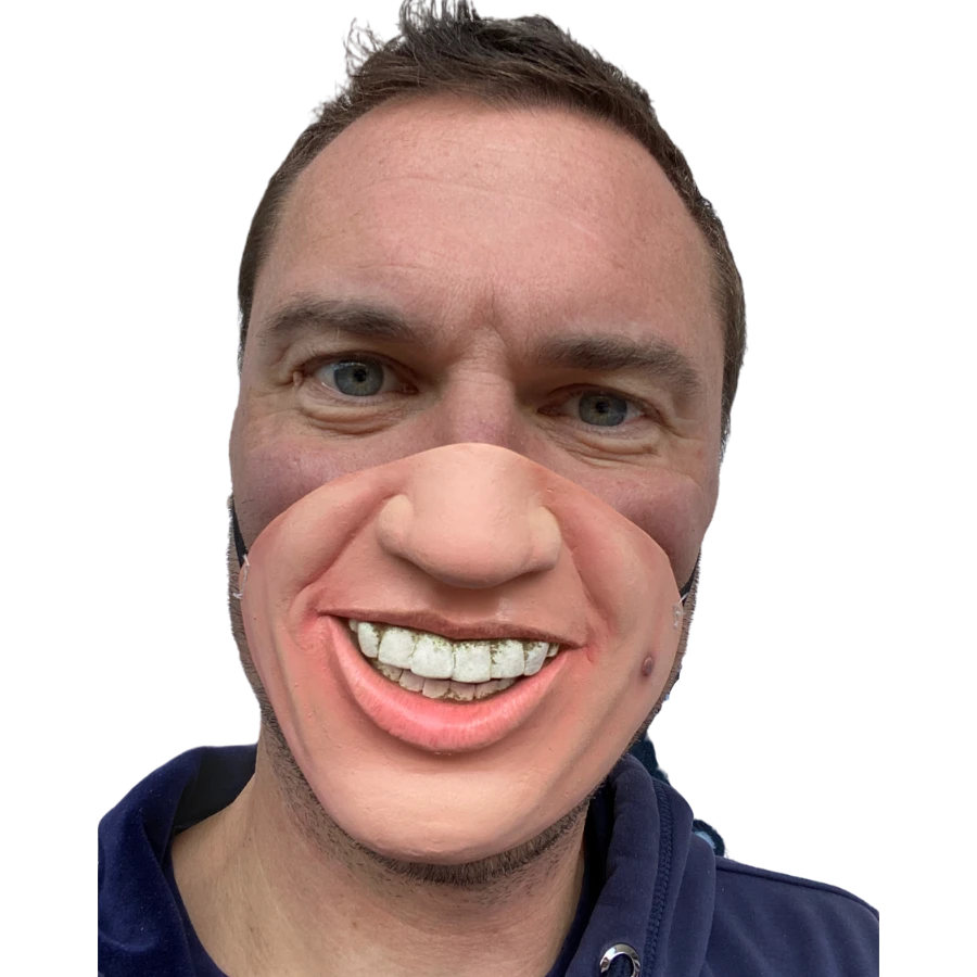 Rubber Johnnies Austin Powers Half Face Mask Half Face Masks 3 Rubber Johnnies Austin Powers Half Face Mask Half Face Masks