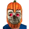 Rubber Johnnies LED Pumpkin Mask. Horror Masks