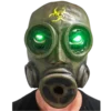 Rubber Johnnies LED Light Up Gas Mask