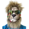 Rubber Johnnies Animal Masks Rasta Lion Mask
