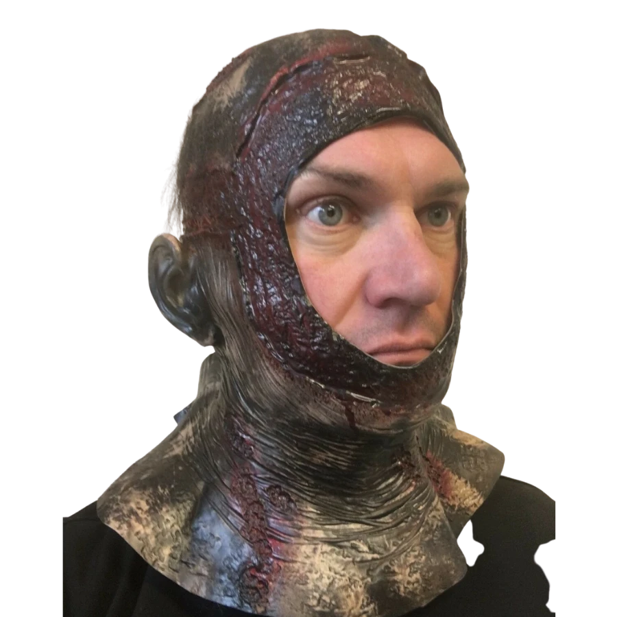 Rubber Johnnies Rotting Bloody Hood Horror Masks 3 Rubber Johnnies Rotting Bloody Hood Horror Masks