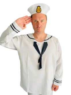 Rubber Johnnies Mens Sailor Costume Costumes