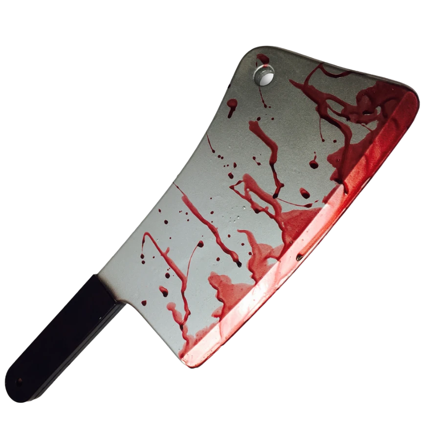 Rubber Johnnies Bloody Meat Cleaver Movie Props 3 Rubber Johnnies Bloody Meat Cleaver Movie Props