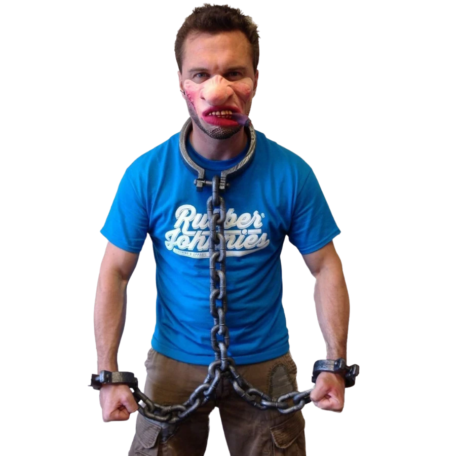 RUBBER JOHNNIES MASKS Sales 11 Rubber Johnnies Miscellaneous Neck & Hands Shackles