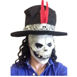 Rubber Johnnies Skull Mask Slash Hat Horror Masks