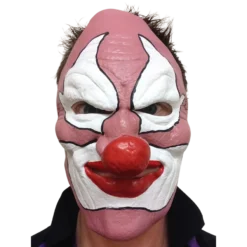 Rubber Johnnies TM Clown Face Mask Horror Masks