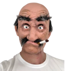 Rubber Johnnies 'Smokey Joe' Old Man Mask